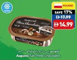 Viva Augusto Tub Three Chocolates offer