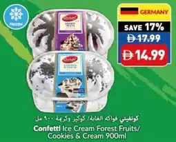 Viva Confetti Ice Cream Forest Fruits/ Cookies & Cream offer