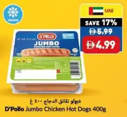 Viva D'Pollo Jumbo Chicken Hot Dogs offer