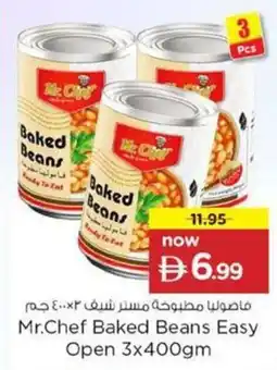 Nesto Mr. Chef Baked Beans Easy Open offer