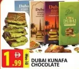 Al Kabayel Dubai kunafa chocolate offer