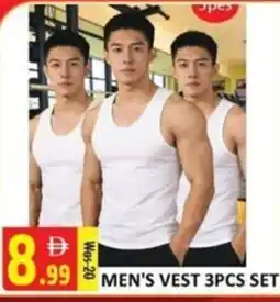 Al Kabayel Men's vest 3pcs set offer