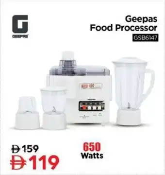 Nesto Geepas Food Processor GSB6147 offer