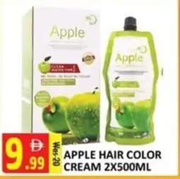 Al Kabayel Apple hair color cream offer