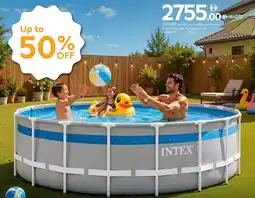 Carrefour Intex Prism Clearview Framepool Set offer