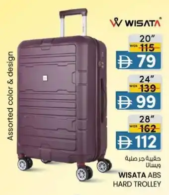 KM Trading Wisata abs hard trolley offer