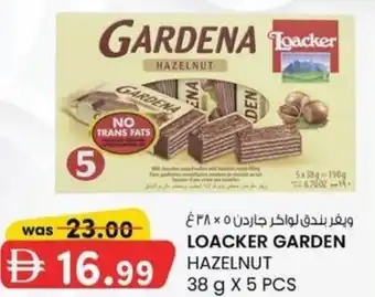 KM Trading Loacker garden hazelnut offer