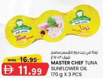 KM Trading Master chef tuna sunflower oil offer