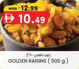 KM Trading Golden raisins offer