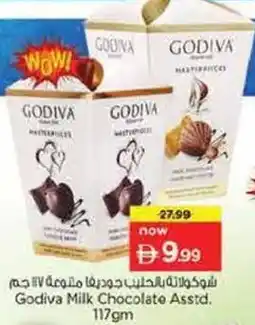 Nesto Godiva Milk Chocolate Asstd. offer