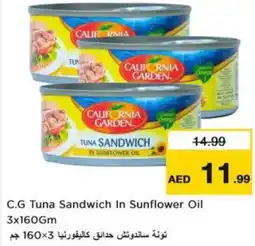 Nesto C.G Tuna Sandwich In Sunflower Oil offer