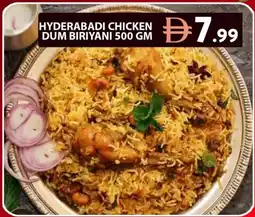 Grand Mall Sharjah Hyderabadi chicken dum biriyani offer