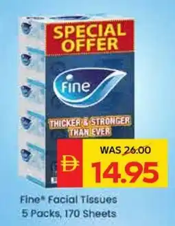 Spar Fine Facial Tissues offer