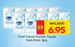 Spar Fine Facial Pocket Tissue offer