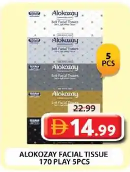 Grand Mall Sharjah Alokozay facial tissue offer