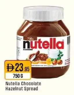 West Zone Supermarket Nutella Chocolate Hazelnut Spread offer