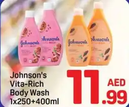 Day To Day Johnson's vita-rich body wash offer