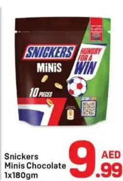 Day To Day Snickers minis chocolate offer