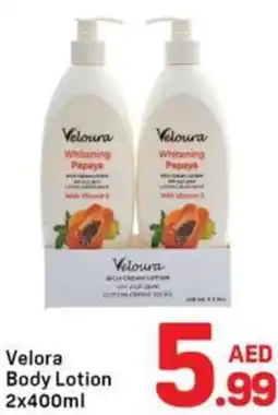 Day To Day Velora body lotion offer