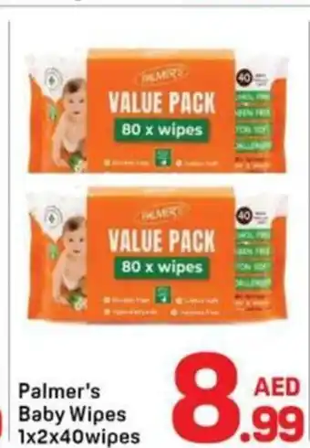 Day To Day Palmer's baby wipes offer