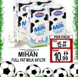 Gift Point Mihan full fat milk offer
