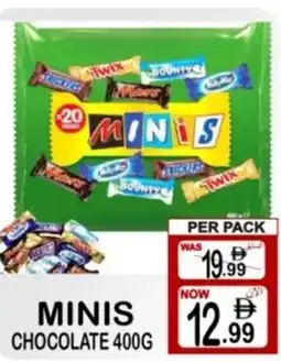 Gift Point Minis chocolate offer
