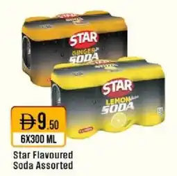 West Zone Supermarket Star Flavoured Soda Assorted offer