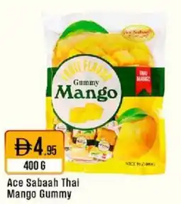 West Zone Supermarket Ace Sabaah Thai Mango Gummy offer