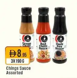 West Zone Supermarket Chings Sauce Assorted offer