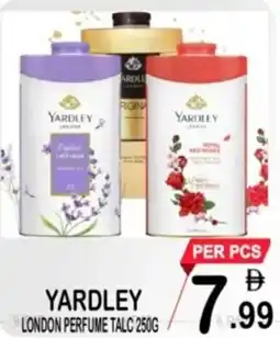 Gift Point Yardley london perfume talc offer