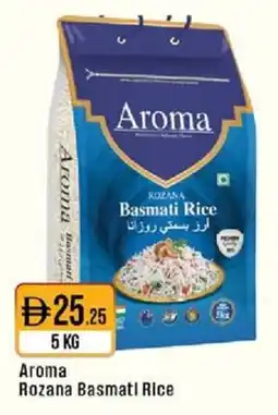 West Zone Supermarket Aroma Rozana Basmati Rice offer