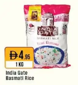 West Zone Supermarket India Gate Basmati Rice offer