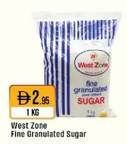 West Zone Supermarket West Zone Fine Granulated Sugar offer
