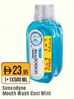 West Zone Supermarket Sensodyne Mouth Wash Cool Mint offer