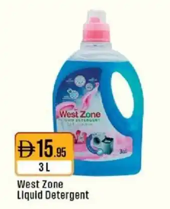 West Zone Supermarket West Zone Liquid Detergent offer
