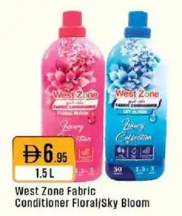 West Zone Supermarket West Zone Fabric Conditioner Floral/Sky Bloom offer