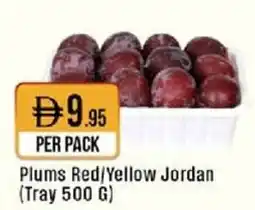 West Zone Supermarket Plums Red/Yellow Jordan offer