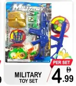 Gift Point Military toy set offer