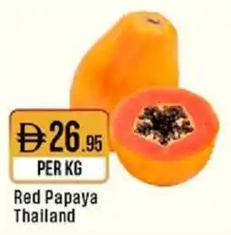 West Zone Supermarket Red Papaya Thailand offer