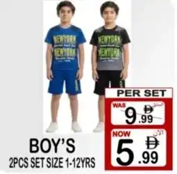 Gift Point Boy's 2pcs set offer