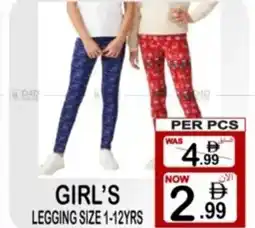 Gift Point Girl's legging offer
