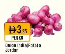West Zone Supermarket Onion India/Potato Jordan offer