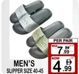 Gift Point Men's slipper offer