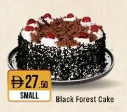 West Zone Supermarket Black Forest Cake offer