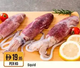 West Zone Supermarket Squid offer