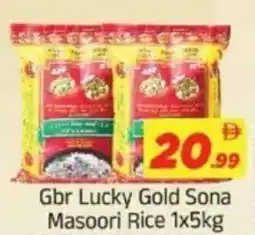 AIKO HYPERMARKET Gbr Lucky Gold Sona Masoori Rice offer