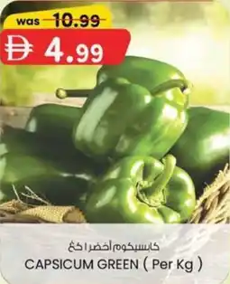 KM Trading Capsicum green offer