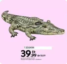 Carrefour Realistic gator rideon age 3+ offer