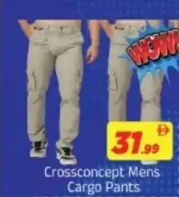 AIKO HYPERMARKET Crossconcept mens cargo pants offer