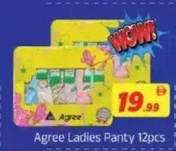 AIKO HYPERMARKET Agree Ladies Panty offer